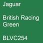 Preview: Jaguar, British Racing Green, BLVC254.